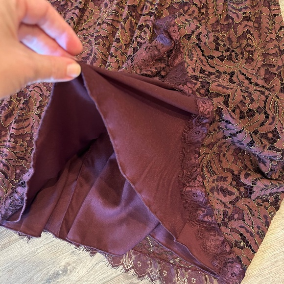 Dress the population lace midi dress - Picture 4 of 9